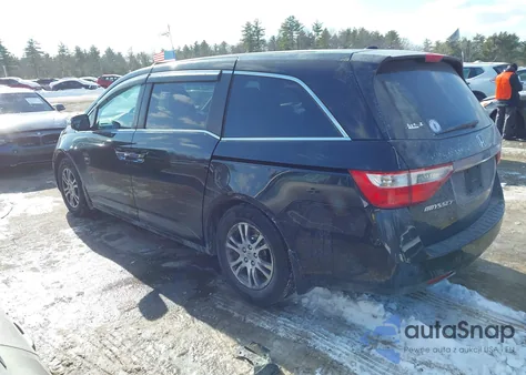 2012 Honda Odyssey Ex-L from USA, damaged, VIN 5FNRL5H66CB005357